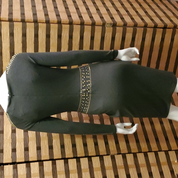 NWT!!  Cache stretch studded dress - Picture 2 of 8
